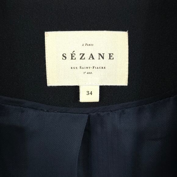 Sezane Sarina Blazer Professional Officewear Corporate Core EU 34/US 2 - Picture 4 of 13